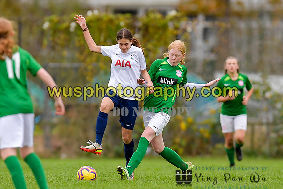 20211113-142556 Tottenham Hotspur Women FC JTP U14 v Lincoln United Girls U14