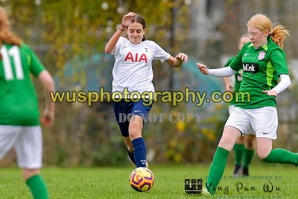 20211113-142555 Tottenham Hotspur Women FC JTP U14 v Lincoln United Girls U14