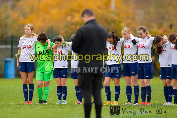 20211113-132953 Tottenham Hotspur Women FC JTP U14 v Lincoln United Girls U14