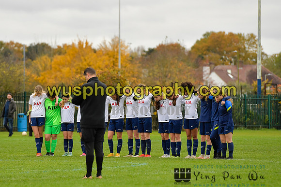 20211113-132947 Tottenham Hotspur Women FC JTP U14 v Lincoln United Girls U14