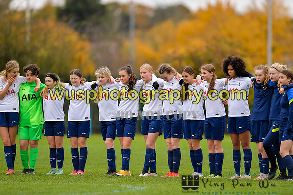 20211113-132912 Tottenham Hotspur Women FC JTP U14 v Lincoln United Girls U14