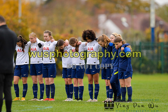20211113-132952 Tottenham Hotspur Women FC JTP U14 v Lincoln United Girls U14