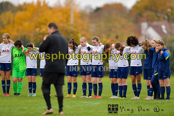 20211113-133005 Tottenham Hotspur Women FC JTP U14 v Lincoln United Girls U14