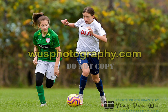 20211113-142500 Tottenham Hotspur Women FC JTP U14 v Lincoln United Girls U14