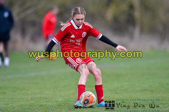 20220312-121539A Watford Ladies FC U14 Warriors v Welling United Girls U14