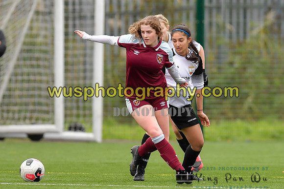 20211211-115131 West Ham United Academy Girls U16 v London Bees Academy U16