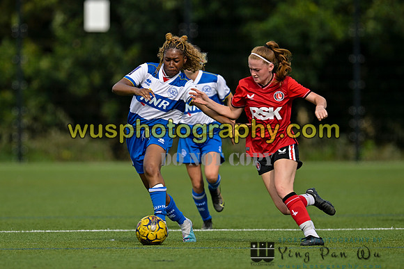 20230916-150338A Charlton Athletic Girls U15 v Queen Park Rangers FC Girls U16