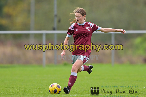 20221119-112149E Tottenham Hotspur Women FC Academy U15 v West Ham United Academy Girls U15