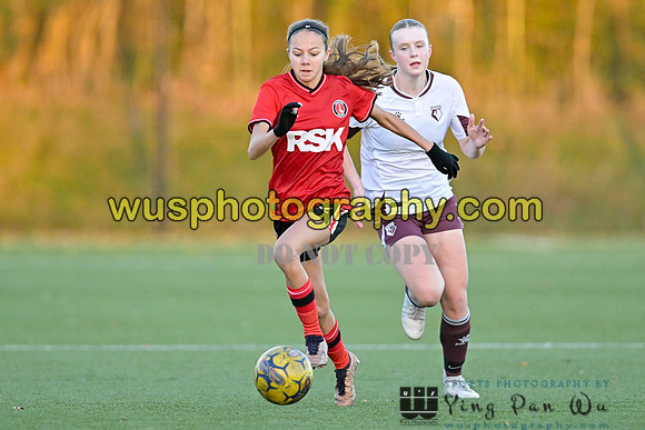 20231125-153832 Charlton Athletic Academy Girls U15 v Watford FC Girls U16