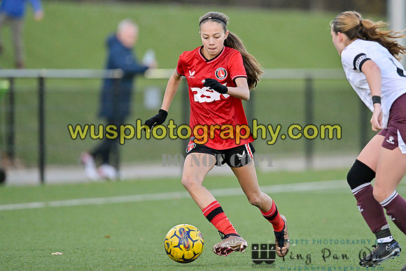 20231125-154911 Charlton Athletic Academy Girls U15 v Watford FC Girls U16