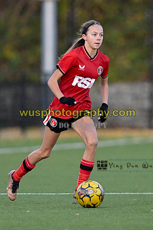 20231125-155433A Charlton Athletic Academy Girls U15 v Watford FC Girls U16