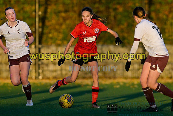 20231125-152609 Charlton Athletic Academy Girls U15 v Watford FC Girls U16