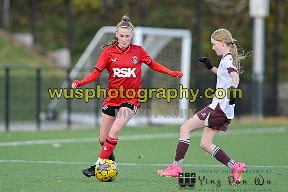 20231125-155011A Charlton Athletic Academy Girls U15 v Watford FC Girls U16