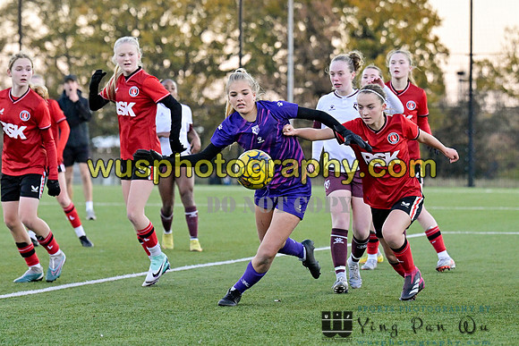 20231125-154946C Charlton Athletic Academy Girls U15 v Watford FC Girls U16