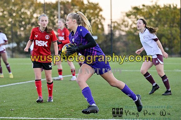 20231125-154948D Charlton Athletic Academy Girls U15 v Watford FC Girls U16