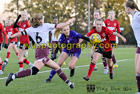 20231125-154946H Charlton Athletic Academy Girls U15 v Watford FC Girls U16
