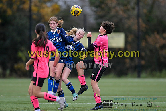 20231216-144451 Charlton Athletic Academy Girls U15 v Haringey Girls Academy Elite U16