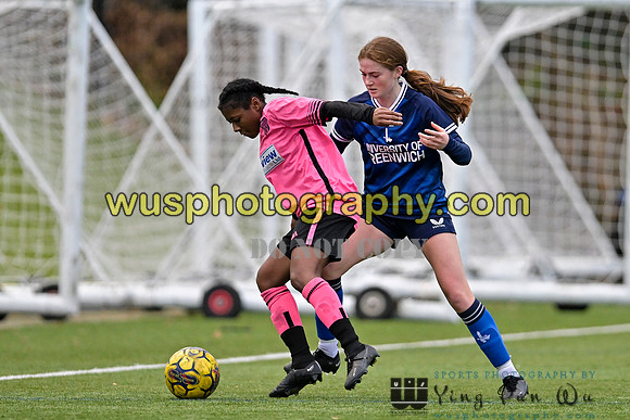 20231216-144727 Charlton Athletic Academy Girls U15 v Haringey Girls Academy Elite U16