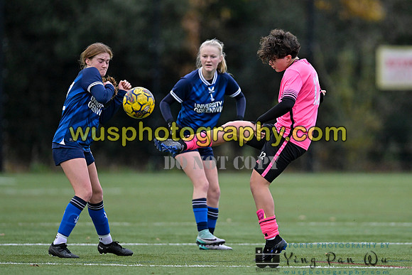 20231216-144453 Charlton Athletic Academy Girls U15 v Haringey Girls Academy Elite U16