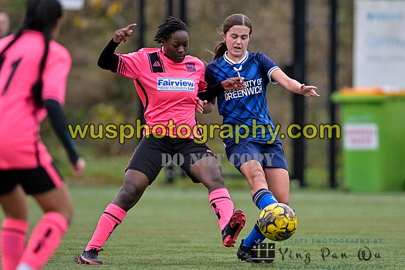 20231216-144446 Charlton Athletic Academy Girls U15 v Haringey Girls Academy Elite U16
