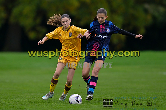 20241102-120607B Sutton United Girls U13 v Hartland Girls Academy U13