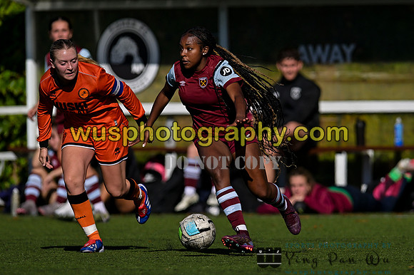 20240928-104200 Millwall Lionesses U18 v West Ham United Development U18