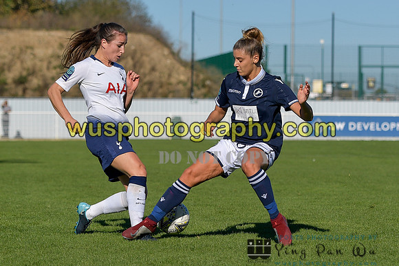 20181021-132754 Tottenham Hotspur Ladies FC v Millwall Lionesses FC