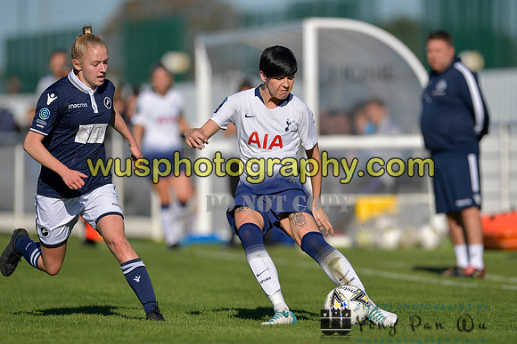 20181021-131936B Tottenham Hotspur Ladies FC v Millwall Lionesses FC