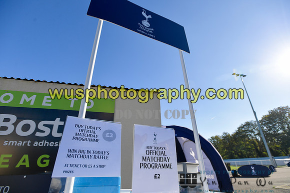 20181021-113052 Tottenham Hotspur Ladies FC v Millwall Lionesses FC