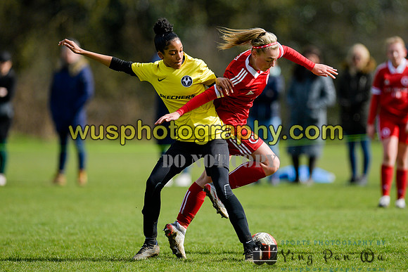 20220312-121012D Watford Ladies FC U14 Warriors v Welling United Girls U14