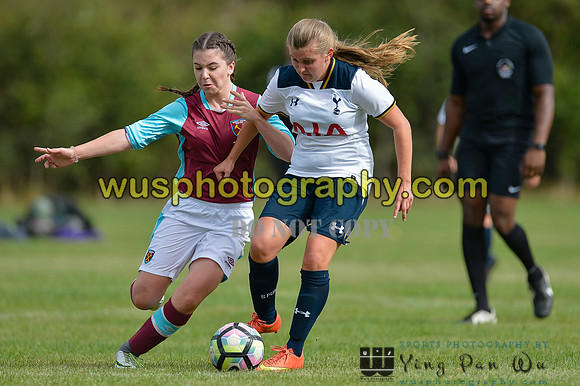 20160925-115750-7 Tottenham Hotspur Girls U16 v West Ham United Girls U16