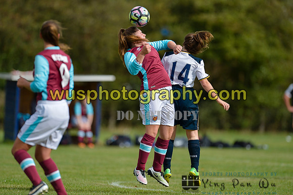 20160925-115253 Tottenham Hotspur Girls U16 v West Ham United Girls U16