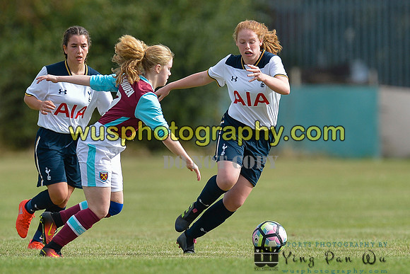 20160925-113431-2 Tottenham Hotspur Girls U16 v West Ham United Girls U16