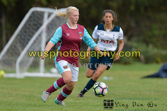 20160925-120224 Tottenham Hotspur Girls U16 v West Ham United Girls U16