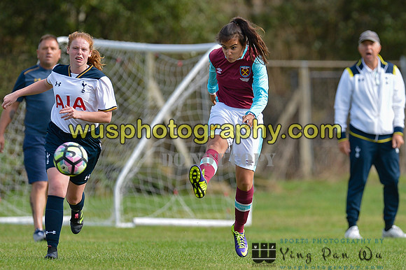 20160925-104722-2 Tottenham Hotspur Girls U16 v West Ham United Girls U16