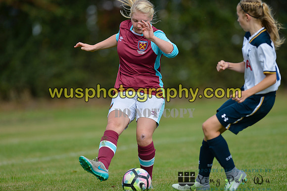 20160925-114342 Tottenham Hotspur Girls U16 v West Ham United Girls U16