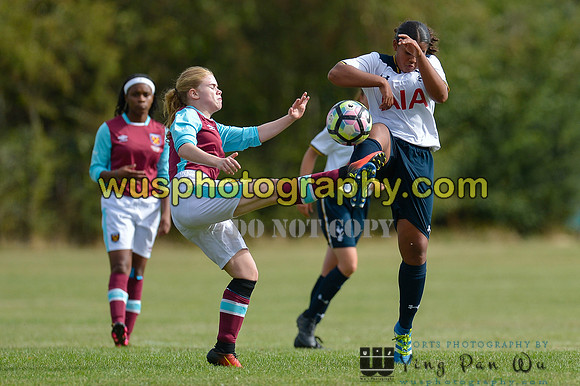 20160925-113153-3 Tottenham Hotspur Girls U16 v West Ham United Girls U16