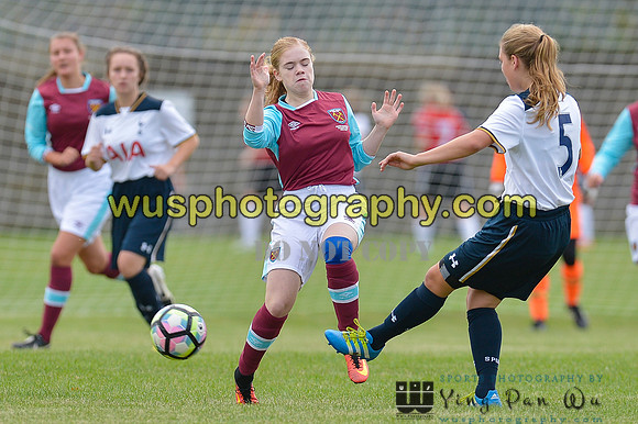 20160925-103600 Tottenham Hotspur Girls U16 v West Ham United Girls U16