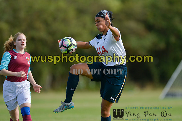 20160925-112438 Tottenham Hotspur Girls U16 v West Ham United Girls U16