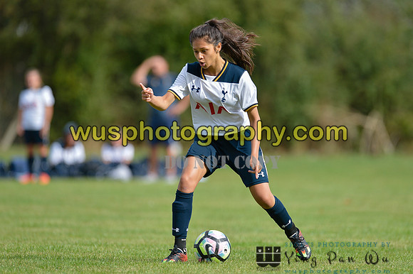 20160925-113532 Tottenham Hotspur Girls U16 v West Ham United Girls U16