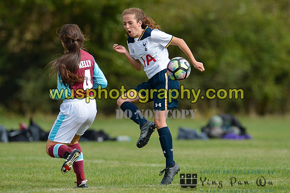 20160925-115746 Tottenham Hotspur Girls U16 v West Ham United Girls U16