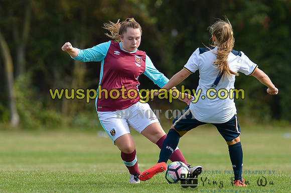 20160925-105511-2 Tottenham Hotspur Girls U16 v West Ham United Girls U16