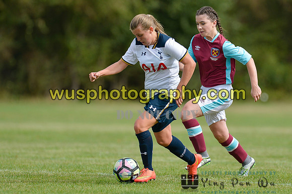 20160925-115749-4 Tottenham Hotspur Girls U16 v West Ham United Girls U16