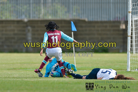 20160925-113542-2 Tottenham Hotspur Girls U16 v West Ham United Girls U16