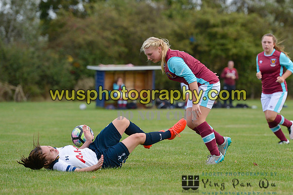 20160925-120309 Tottenham Hotspur Girls U16 v West Ham United Girls U16