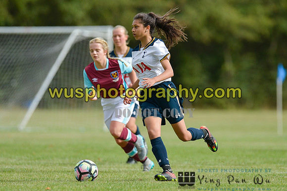 20160925-115333-4 Tottenham Hotspur Girls U16 v West Ham United Girls U16