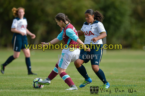 20160925-114835-4 Tottenham Hotspur Girls U16 v West Ham United Girls U16