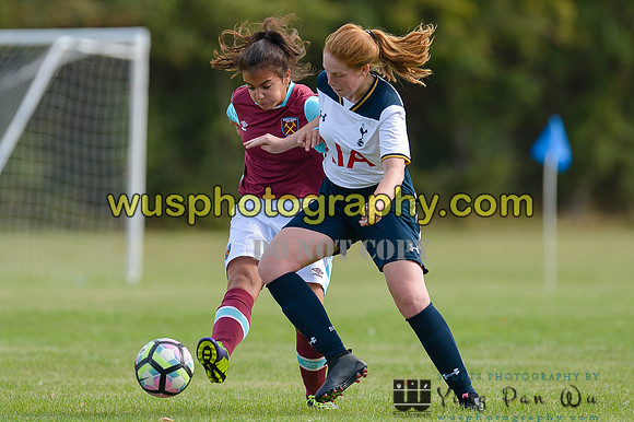 20160925-105259 Tottenham Hotspur Girls U16 v West Ham United Girls U16