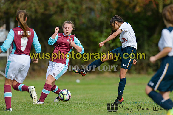 20160925-114648 Tottenham Hotspur Girls U16 v West Ham United Girls U16