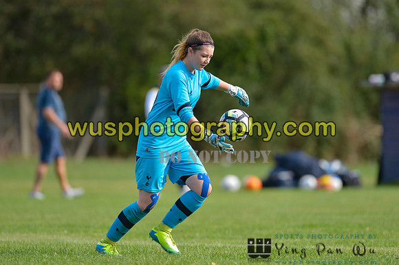 20160925-104730 Tottenham Hotspur Girls U16 v West Ham United Girls U16